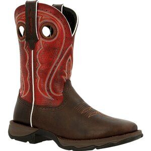 Durango Lady Rebel Women's Cowgirl Western Boots Chestnut Crimson Red 8 DRD0408